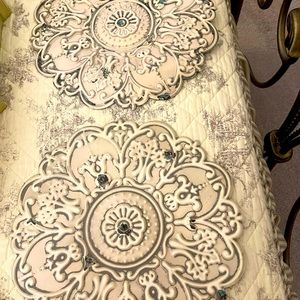 Antique shabby chic metal wall Decour